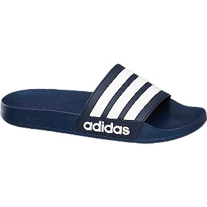 Slides von Vty in schwarz DEICHMANN Adilette CLOUDFOAM SPLASH von adidas in blau DEICHMANN